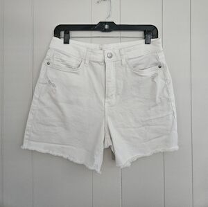 LC Lauren Conrad Off-White Jean Shorts